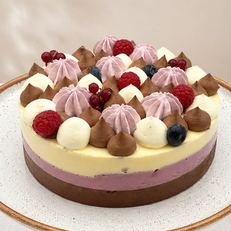 Tort Mousse Fructe de Padure