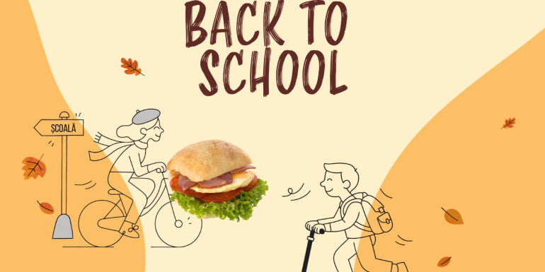 Back to school - Idei de mic dejun si pranz pentru scoala