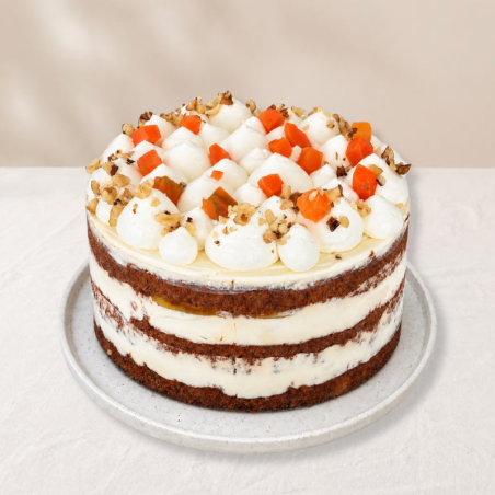 Tort Carrot Cake – fara zahar adaugat
